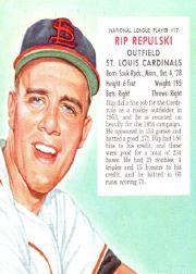 1954 Red Man #NL17 Rip Repulski