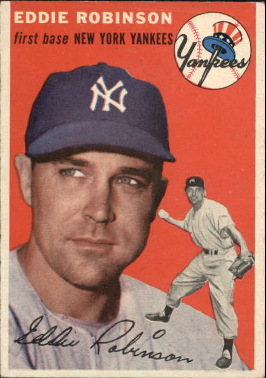 1954 Topps #62 Eddie Robinson