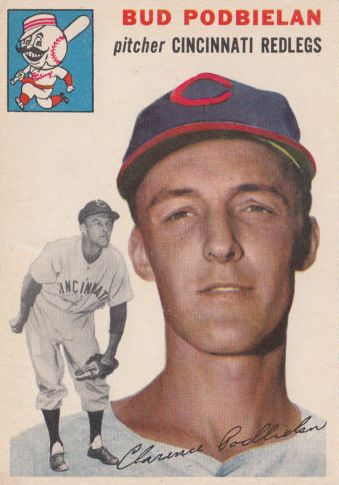 1954 Topps #69 Bud Podbielan