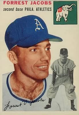 1954 Topps #129 Forrest Jacobs RC