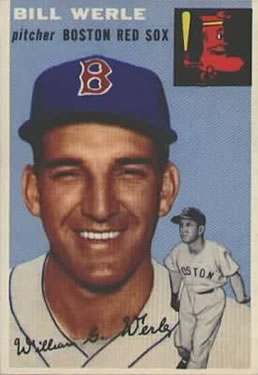 1954 Topps #144 Bill Werle