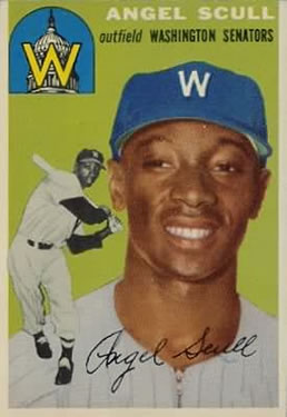 1954 Topps #204 Angel Scull RC