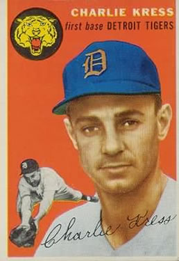 1954 Topps #219 Chuck Kress RC front image