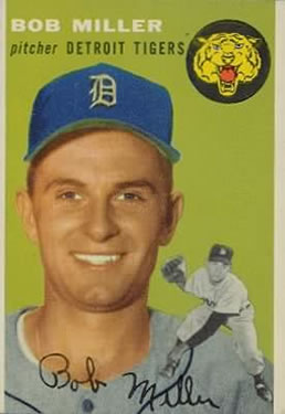1954 Topps #241 Robert Miller RC