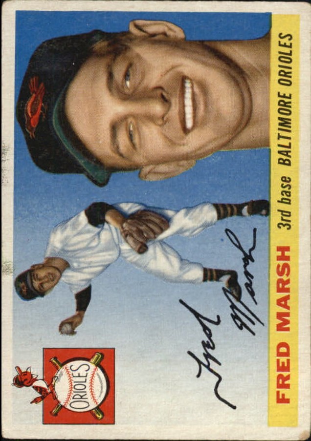 1955 Topps #13 Fred Marsh
