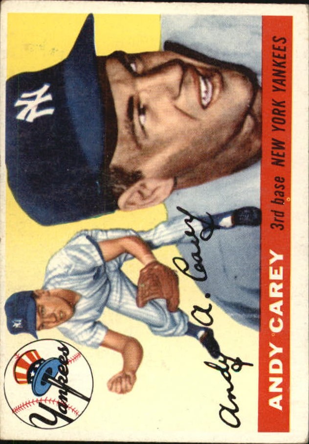 1955 Topps #20 Andy Carey