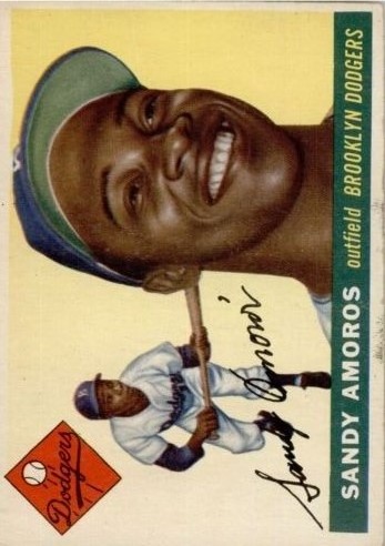 1955 Topps #75 Sandy Amoros RC
