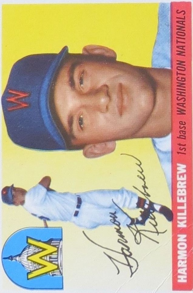 1955 Topps #124 Harmon Killebrew RC