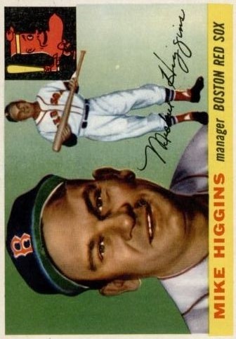1955 Topps #150 Mike Higgins MG