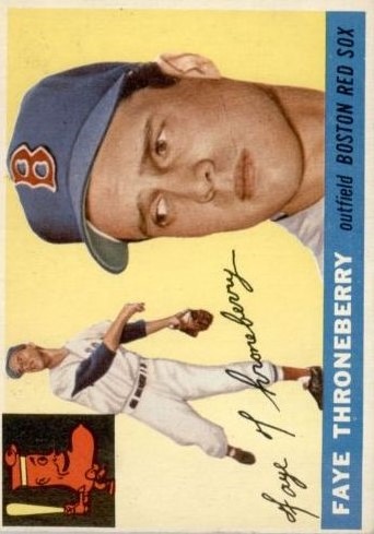 1955 Topps #163 Faye Throneberry