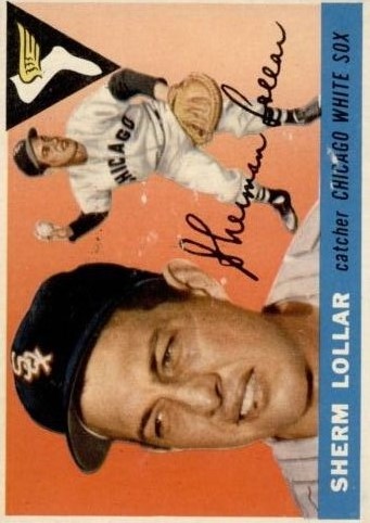 1955 Topps #201 Sherman Lollar front image
