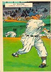 1955 Topps Double Header #45 A.Kaline/H.Valentine