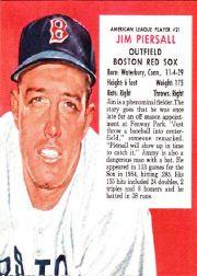 1955 Red Man #AL21 Jimmy Piersall