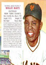 1955 Red Man #NL7 Willie Mays