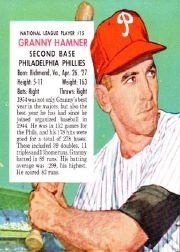 1955 Red Man #NL15 Granny Hamner