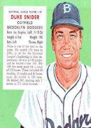 1955 Red Man #NL19 Duke Snider