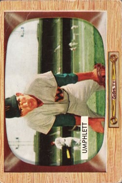 1955 Bowman #45 Tom Umphlett