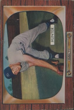 1955 Bowman #69 Billy Hunter