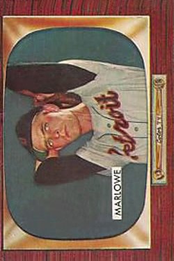 1955 Bowman #91 Dick Marlowe RC