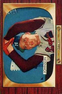 1955 Bowman #157B Ernie Johnson COR