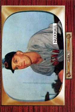 1955 Bowman #194 Joe Nuxhall