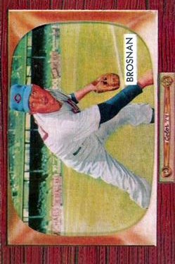 1955 Bowman #229 Jim Brosnan RC