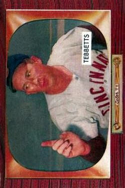 1955 Bowman #232 Birdie Tebbetts MG