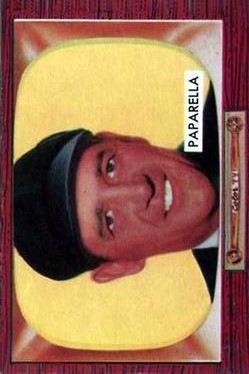 1955 Bowman #235 Joe Paparella UMP