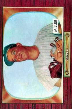 1955 Bowman #245 Bill Miller