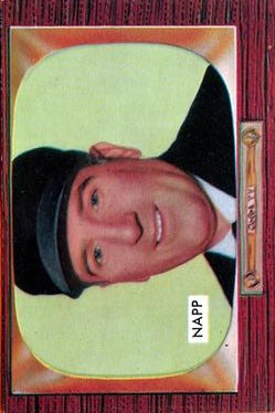 1955 Bowman #250 Larry Napp UMP