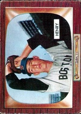 1955 Bowman #264 Bill Henry RC
