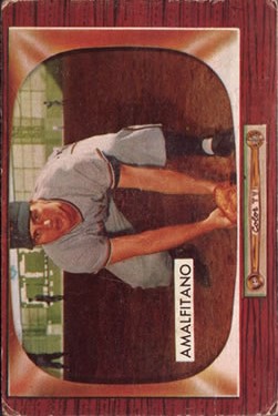 1955 Bowman #269 Joe Amalfitano RC