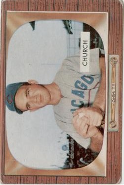 1955 Bowman #273 Bubba Church