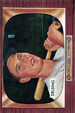 1955 Bowman #274 Jim Delsing