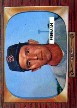 1955 Bowman #290 Hershell Freeman RC