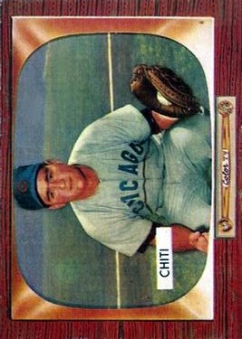 1955 Bowman #304 Harry Chiti