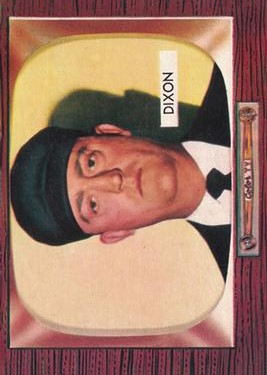 1955 Bowman #309 Hal Dixon UMP front image