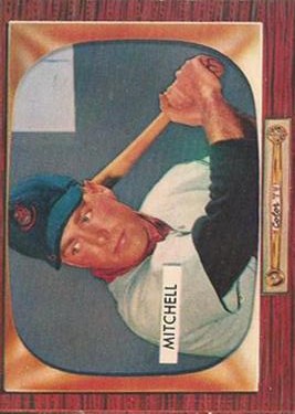 1955 Bowman #314 Dale Mitchell
