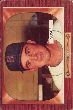 1955 Bowman #320 George Susce RC