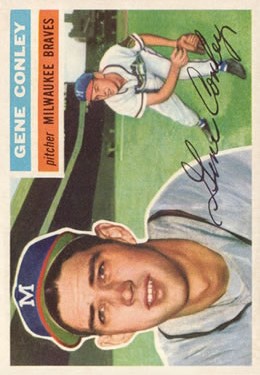 1956 Topps #17 Gene Conley