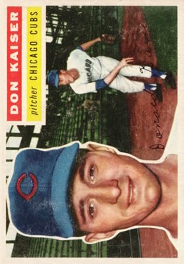 1956 Topps #124 Don Kaiser