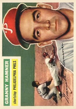 1956 Topps #197 Granny Hamner