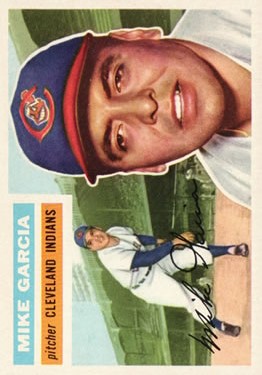 1956 Topps #210 Mike Garcia front image