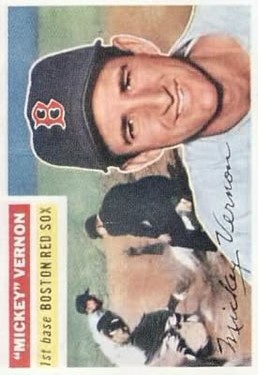 1956 Topps #228 Mickey Vernon