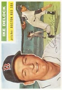 1956 Topps #284 Ike Delock