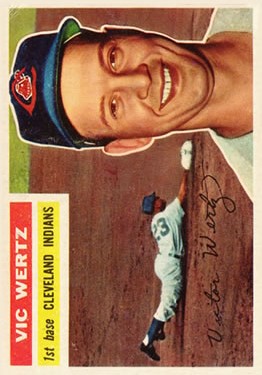 1956 Topps #300 Vic Wertz