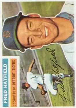 1956 Topps #318 Fred Hatfield