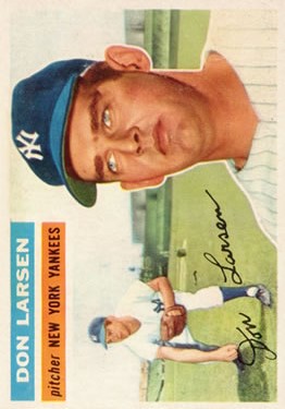 1956 Topps #332 Don Larsen