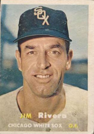 1957 Topps #107 Jim Rivera