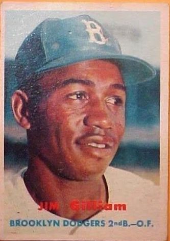 1957 Topps #115 Jim Gilliam